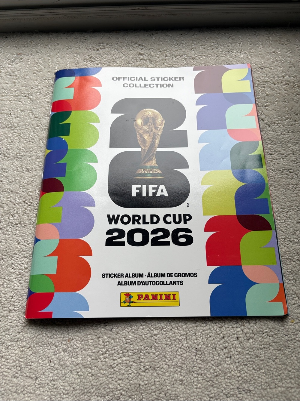 FIFA World Cup 2026 Panini Sticker Album (no stickers included)